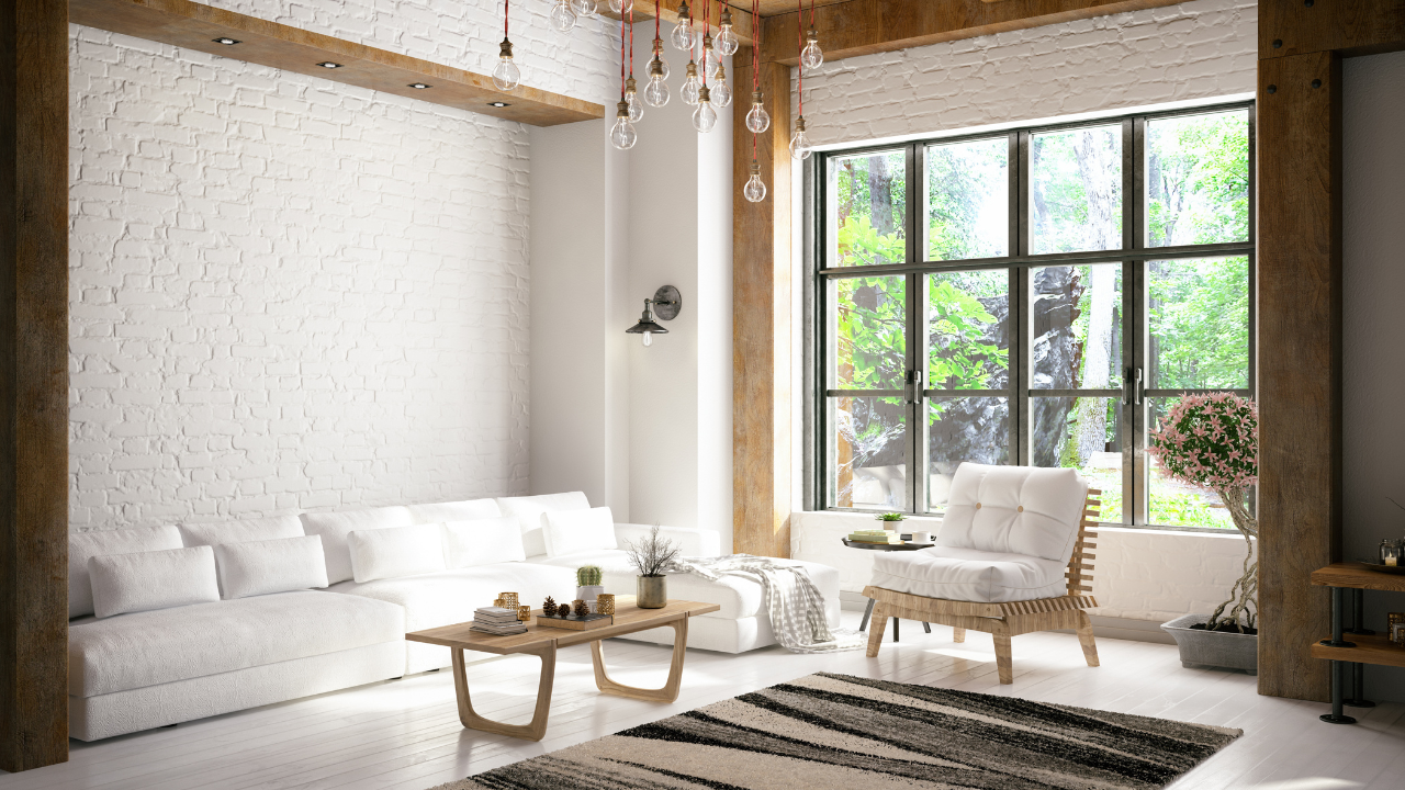 Urban style best sale living room